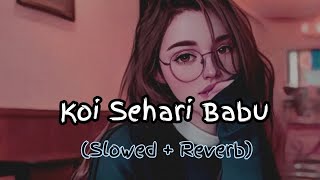 koi Sehari Babu | Slowed+Reverb | lofi |