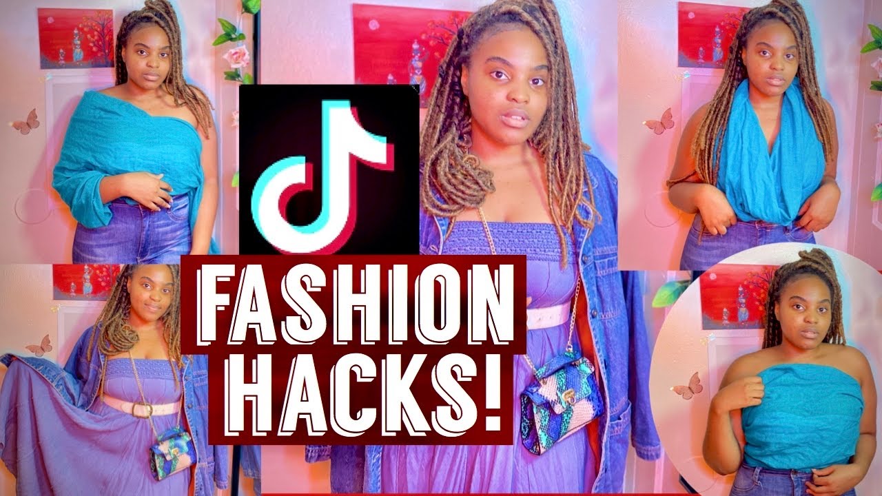 Trying Tik Tok Fashion Hacks! (MUST WATCH) - YouTube