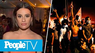 Lea Michele Responds To Accusations, Voices From Protests After George Floyd's Death | PeopleTV