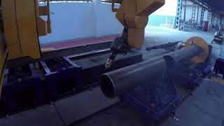 MicroStep ProfileCut optional pipe and plate cutting zones | UAB SERPANTINAS