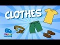 Aprende inglés. Las Prendas de Ropa y Accesorios. Vídeos para niños.