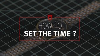 TUDOR Tutorial #5: How to set the time on your TUDOR Watch?