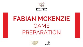 Fabian McKenzie - Basketball Game Preparation