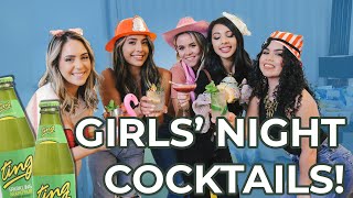 Girls' Night With Cocktails! | 5 Ting Cocktails!