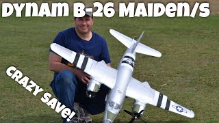 Maiden B26 from Bitgo Hobby, Two different Crashes and Some Just Plane Crazy Pilot Skills