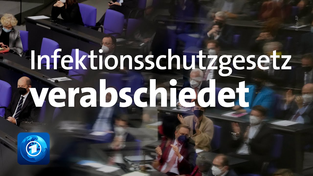 Bundestag Beschließt Neues Infektionsschutzgesetz - YouTube