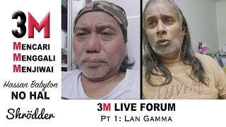 Part 1: 3M Live Forum Hati ke Hati bersama Hassan Babylon & sahabat 40 tahun Lan Gamma