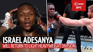 "I definitely will be back!" Israel Adesanya reflects on first UFC loss at UFC 259