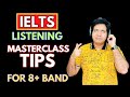 IELTS Listening Masterclass Tips For 8+ BAND By Asad Yaqub