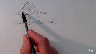 Standard Normal Table: Finding Area Between Two Z-Scores