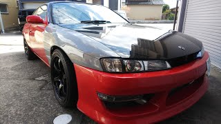 S14シルビア S14 silvia 燃料フィルター交換‼️ Fuel filter replacement‼  ️