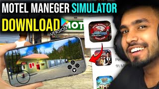 Motel Manager Simulator Download In Android 😱| Techno gamerz | #motelmanagersimulator #technogamerz