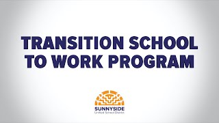 Transition School to Work Program