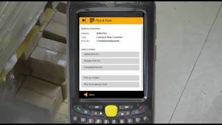 SAP mobile app: Mobile Picking and Packing