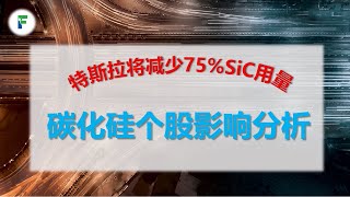 特斯拉 $TSLA 宣布未来将减少75%的碳化硅用量，这对碳化硅相关个股会产生怎样的影响？$WOLF $ON $AEHR $STM (投资机会23-05）20230304