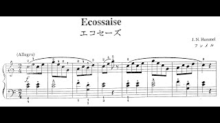 Ecossaise (J.N. Hummel) Partitions, Scores, Partituras - Suzuki.