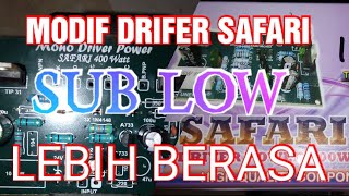 MODIF DRIVER SAFARI UNTUK SUB LOW  NENDANG | OCL KC1