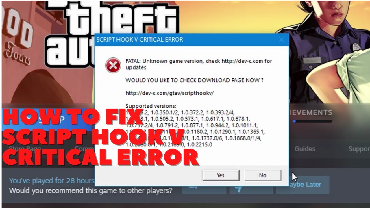 Script hook v critical error. Ошибка ГТА 5. Download script Hook GTA V. Скрипт хук 5 для ГТА 5.