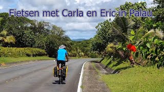 Carla en Eric op fietsvakantie in Palau