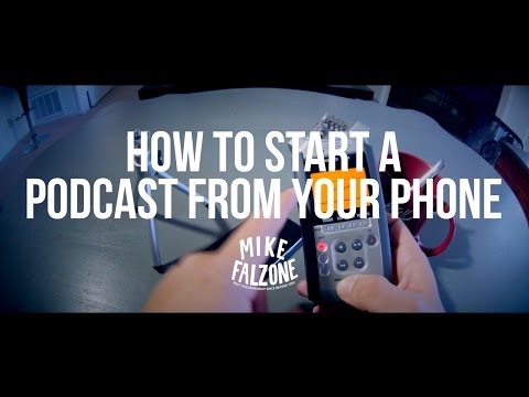 How To Start A Podcast From Your Phone (by @mikefalzone) How To Start A Podcast From Your Phone (by @mikefalzone)