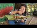 cooking 10 kg pork picnic party in arunachal pradesh must try local food bamboo cooking