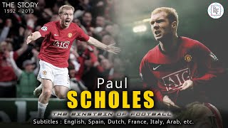 SEBERAPA JENIUS PAUL SCHOLES ? (Manchester United Midfielder Legend)