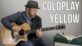 How to Play "Yellow" by Coldplay on Guitar