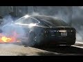 Tesla Model S Spontaneously on Fire in Los Angeles