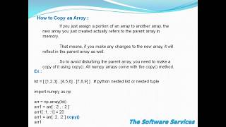 13 How to Copy a NumPy Array