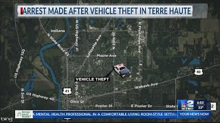 Infant found safe, man arrested after vehicle theft in Terre Haute