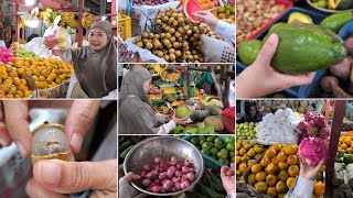 BELANJA KEPASAR TRADISIONAL LAGI ⁉️ CARI BUAH TAMBAHAN UNTUK BIKIN SALAD