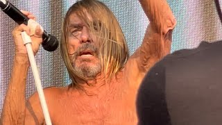 Red Hot Chili Peppers Support Act #Iggy Pop 4k Front Of Stage 06/26/2023 Mannheim live concert music