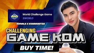 WORLD CHALLENGE KOMMUNITAS KOM BEST PLAY TO EARN GAME BOARD GAME