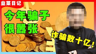 ”我“被骗了13万却被人说活该！今年中国的骗子有多嚣张？【韭菜日记】