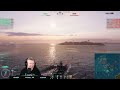 world of warships quick cut tier vii premium german battleship scharnhorst ranked gameplay