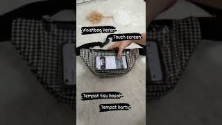 TAS WAISTBAG SAFANA VINTAGE KEREN TAS KEKINIAN MODEL TERBARU