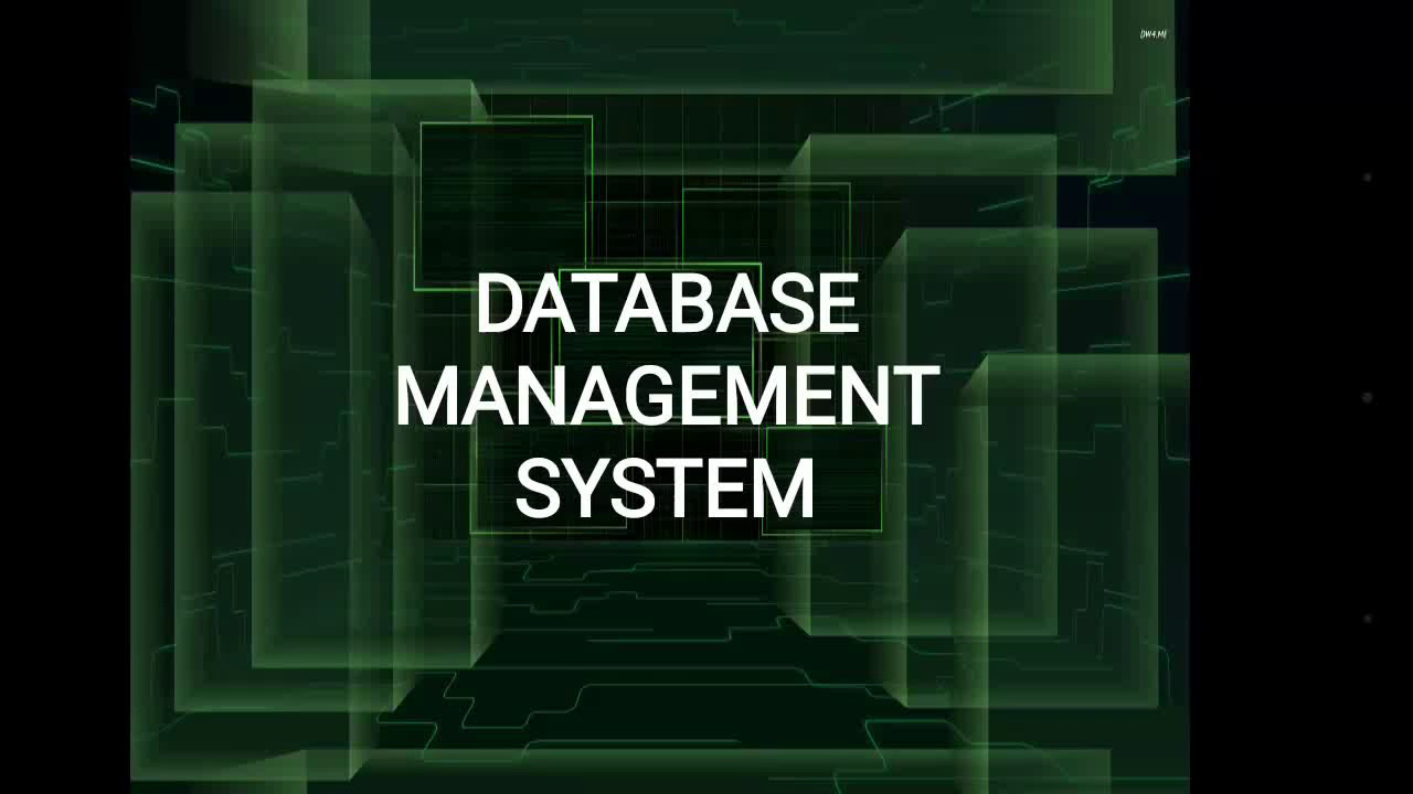 DATABASE MANAGEMENT SYSTEM PowerPoint Presentation (.ppt) [2018] - YouTube