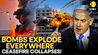 Israel Strikes Lebanon LIVE: Netanyahu Destroys Lebanon, Massive Explosions Kill Over 200 People