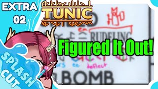 (Splash Cut) How I Translated The Tunic Language Early Game