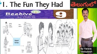 The Fun They Had - 9th class - CBSE English - Ap New syllabus - in telugu - by yarava venkatesh