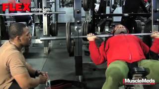 Train with Kai Greene Chest Workout