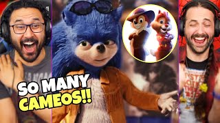 Chip N’ Dale Rescue Rangers MOVIE REACTION!! SO MANY CAMEOS! Ugly Sonic | First Time Watching