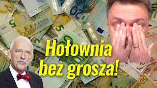 Hołownia bez grosza! Janusz Korwin-Mikke komentuje plany likwidacji gotówki.