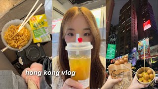 HONG KONG VLOG | sky 100, monster building, hiking viewpoint, street food, happy valley racecourse