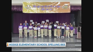 Hodge Elementary School spelling bee