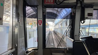 【後方展望】 横浜市営地下鉄グリーンライン 川和町駅→中山駅 10000形10031F