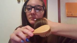 ASMR ~ Baby Brush Sounds ~ Tapping, Scratching, Brisuls Rubbing, Face Brushing, Hair Brushing