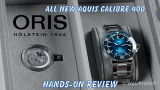 Oris Aquis Calibre 400 Is Here! First Model With The New In-House Movement!