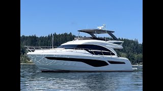 2021 Princess F62 for sale - Broker walkthrough