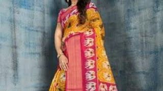 Havy patola saree || pure cotton || jaro border || review